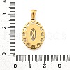 Golden 304 Stainless Steel Pendants STAS-K300-02G-K-3