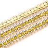 Iron Rhinestone Cup Chains CH-T006-04G-04-1