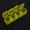 Rectangle Polypropylene(PP) Bead Storage Containers CON-N011-012A-6