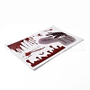 Halloween Theme PVC Static Stickers DIY-F133-09-3