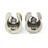 Brass Ear Gauges Flesh Tunnels Plugs EJEW-P293-04B-AS01-2