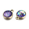 Alloy Resin Charms PALLOY-T056-24C-3