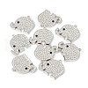 Alloy Rhinestone Pendants PALLOY-M206-17P-4