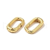 Brass Spring Gate Rings KK-J301-16G-2