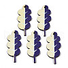 Printed Basswood Pendants WOOD-N006-57-1