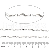 304 Stainless Steel Wave Bar Link Chains CHS-A016-55P-A-2