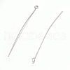 Tarnish Resistant 304 Stainless Steel Eye Pins STAS-O105-01P-0.6x55mm-2