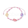 Adjustable Nylon Cord Braided Beads Bracelets BJEW-MZ00169-03-2