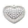 Brass Micro Pave Cubic Zirconia Pendants KK-L228-09P-1