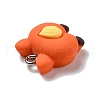 Opaque Resin Pendants RESI-D055-039P-4