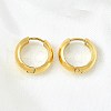 Round 304 Stainless Steel Hoop Earrings EJEW-V005-01G-02-4