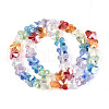Transparency Glass Beads Strands GLAA-T025-03B-02-2