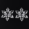 Transparent Acrylic Connector Charms TACR-T028-04C-2