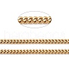 304 Stainless Steel Cuban Link Chain STAS-B019-02B-G-2