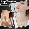 Beebeecraft 1Pc Brass Pendants NJEW-BBC0001-18W-5