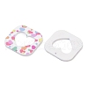 Printed Opeque Acrylic Pendants FIND-K017-09A-2