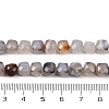 Natural Botswana Agate Beads Strands G-H078-C37-6mm-5