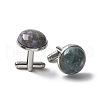 304 Stainless Steel Cuff Buttons G-C185-02P-34-1