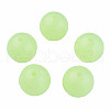 Luminous Acrylic Beads LACR-N001-001C-01-3