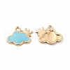 Alloy Enamel Charms FIND-A025-18G-01-2