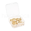 6Pcs 6 Styles Adjustable Brass Micro Pave Clear Cubic Zirconia Cuff Rings RJEW-LS0001-23G-7