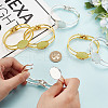 GOMAKERER 6Pcs 2 Colors Brass Bangle Makings FIND-GO0002-78-3