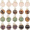 Fingerinspire 20Pcs Natural Mixed Gemstone Pendants FIND-FG0001-53-1