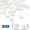 SUNNYCLUE 400Pcs ABS Plastic Imitation Pearl Beads KY-SC0002-16-2