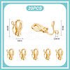 Unicraftale 20Pcs 304 Stainless Steel Clip-on Earring Findings STAS-UN0058-60-3