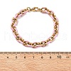 304 Stainless Steel Cable Chian Bracelets for Women BJEW-B137-01-5