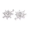 304 Stainless Steel Pendants STAS-T065-07P-2