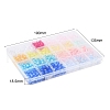 392Pcs 24 Style Transparent Acrylic Beads TACR-YW0001-27-4