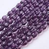 Glass Beads Strands GLAA-R024-6x4mm-2-1