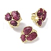 Natural Quartz Cuff Rings RJEW-M076-06G-02-2