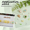 SUNNYCLUE 6 Bags 2 Colors Resin Cabochons MRMJ-SC0001-26-5