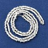 Electroplated Synthetic Non-Magnetic Hematite Beads Strands G-U003-02-2