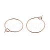 24Pcs 4 Size 316L Surgical Stainless Steel Hoop Earring Findings X1-STAS-ZZ0001-03RG-5