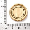 Brass Micro Pave Cubic Zirconia Pendants KK-U076-12G-A-3