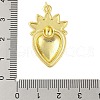 Rack Plating Brass Enamel Pendants KK-S380-33G-A-3