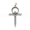 316 Surgical Stainless Steel Big Pendants STAS-D304-28AS-1