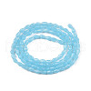 Imitation Jade Glass Beads Strands GLAA-N052-02-B01-2