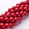 Natural Mashan Jade Round Beads Strands X-G-D263-12mm-XS31-4