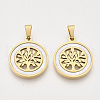 201 Stainless Steel Pendants STAS-N089-71G-1