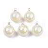 Acrylic Imitation Pearl Pendants OACR-N010-020B-02-2