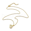 304 Stainless Steel Pendant Necklaces NJEW-U002-20G-01-2