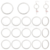 Unicraftale 304 Stainless Steel Linking Rings STAS-UN0002-68P-1