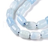 Natural Aquamarine Beads Strands G-G980-35-4