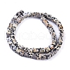 Natural Dalmatian Jasper Beads Strands G-D0020-14-2