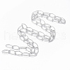 Tarnish Resistant 304 Stainless Steel Cable Chains CHS-S006-JN956-1-3