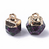 Natural Ruby in Zoisite Charms G-S359-015A-3